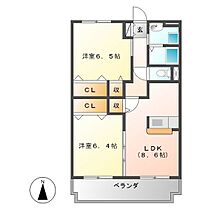 フォーレスト 103 ｜ 三重県津市一志町八太（賃貸マンション2LDK・1階・53.00㎡） その2