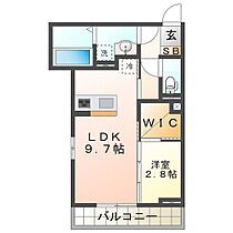 ディーシャンブル　南丸之内B 301 ｜ 三重県津市南丸之内（賃貸マンション1LDK・3階・35.33㎡） その2