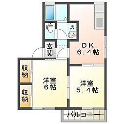 サンライズ21 A 2階