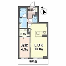 シャーメゾンW 101 ｜ 三重県津市南丸之内（賃貸マンション1LDK・1階・45.78㎡） その2