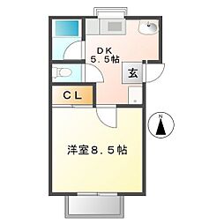コーポ花ノ木 2階/201