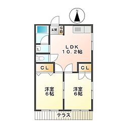 コーポ岡崎 1階/101