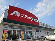 ドラックストア「クスリのアオキ津一志店まで315ｍ」