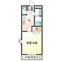 ウエストブルー 2階