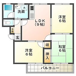 コーポ佐脇　B 1階/B-2