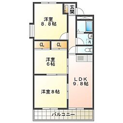 エクスクリエ桜橋 1階