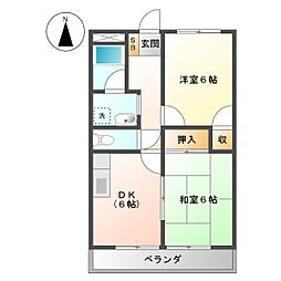 グリーンハイツII 2階/201