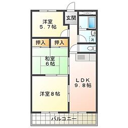 エクスクリエ桜橋 4階