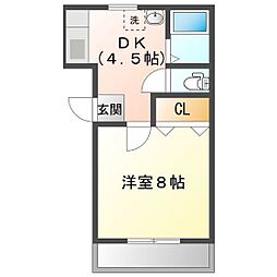 ハイツもみの木　B棟 2階