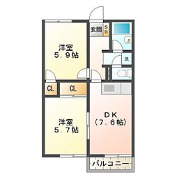 フラット立石　A棟 1階