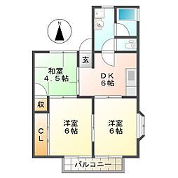 レイクハイツ 1階