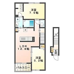 ローズ　ゲート　II 2階