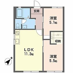 シャルマンドミール 2階