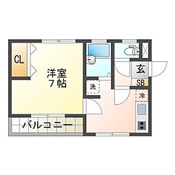 ベルエール上浜 4階/406