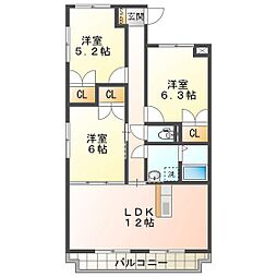 ふじ第2マンション 2階