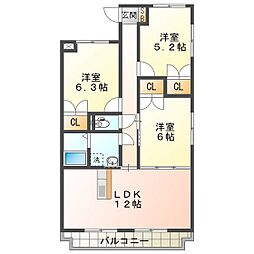 ふじ第2マンション 2階/201