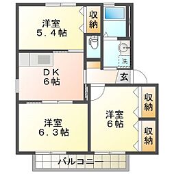 メゾン元町　II 2階/205