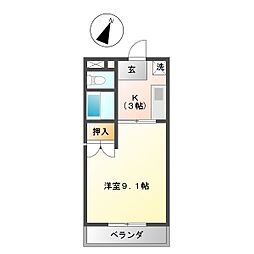 コーポカトウII 1階/105