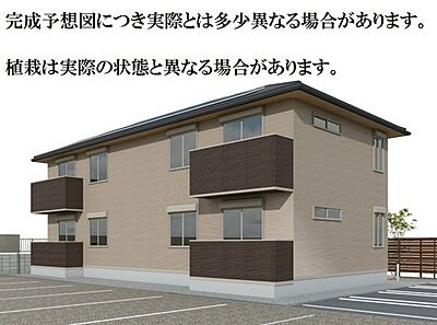 外観:完成パース 外観:完成パース