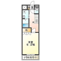 リヴァージュ B棟 2階/203