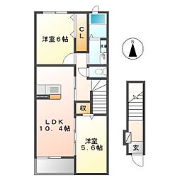 ルピナス C 2階