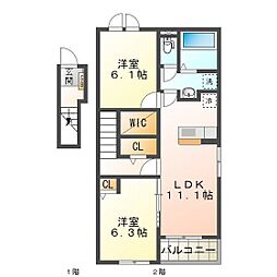 ラルース B 2階