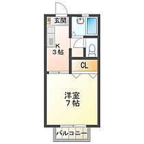 ウィンディ―南楠Ａ 102 ｜ 三重県四日市市楠町南五味塚（賃貸アパート1K・1階・24.71㎡） その2