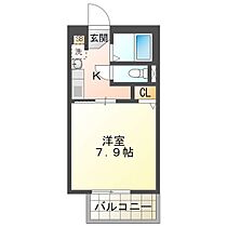 Ｓ・Ｋ菰野 202 ｜ 三重県三重郡菰野町菰野（賃貸アパート1K・2階・24.10㎡） その2