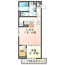 Ｄ-ｃｈａｍｂｒｅ 伊倉 303 ｜ 三重県四日市市伊倉2丁目（賃貸アパート1LDK・3階・41.46㎡） その2