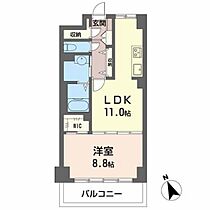 グリーンベル 309 ｜ 三重県四日市市本郷町（賃貸マンション1LDK・3階・49.02㎡） その2