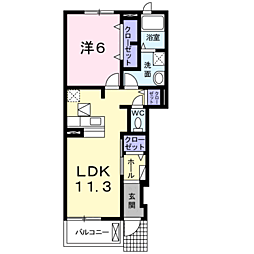 ラディーチェ・B 1階/103