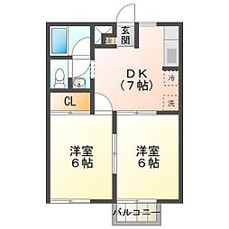 シェレナ山下 I 2階/202