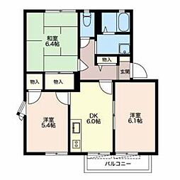 笹川ロッジC 2階