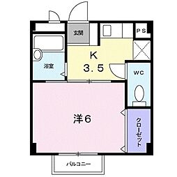 ユニ・メゾン 2階