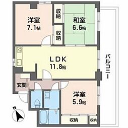 サンパレス大野 3階