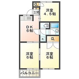 ノーブル三ツ谷 2階/206