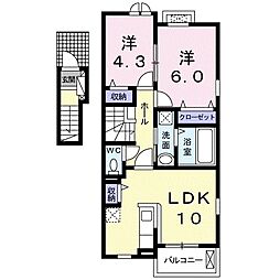 ウッドパークII　Ｂ 2階/201