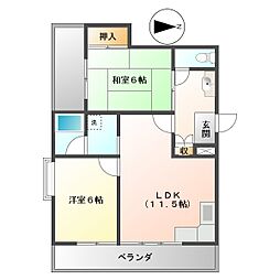 セゾン四日市 4階/4C