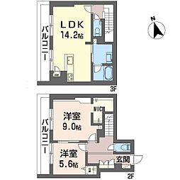 シャーメゾン ラ テラ 2階