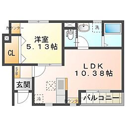 リーブルファイン日永 1階/101