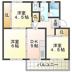 ビレッジハウス笹川5号棟 4階