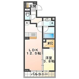 ディーシャンブル富田 2階