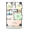 グローバルマンションときわ6階8.4万円