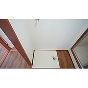 洗濯機置き場