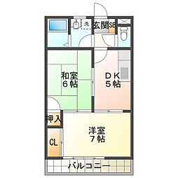 サンヴェール 2階/2C