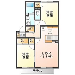 グリーンヒル高岡台 A棟 1階/102