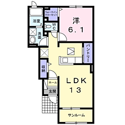 アムール 1階/105