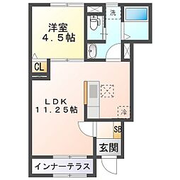 リーブルファイン大治田III　1号棟 1階/102