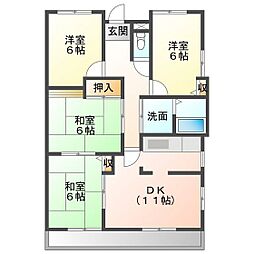 サングリーン河田 5階/5A