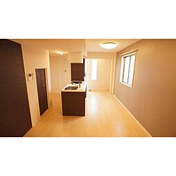 プチ・ポムダムール 101 1階1LDKのリビング/ダイニング